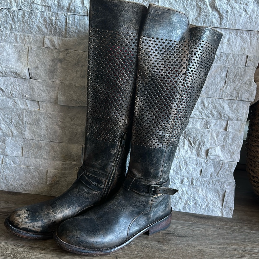 Bedstu Cobbler Series Tall All Leather Boot